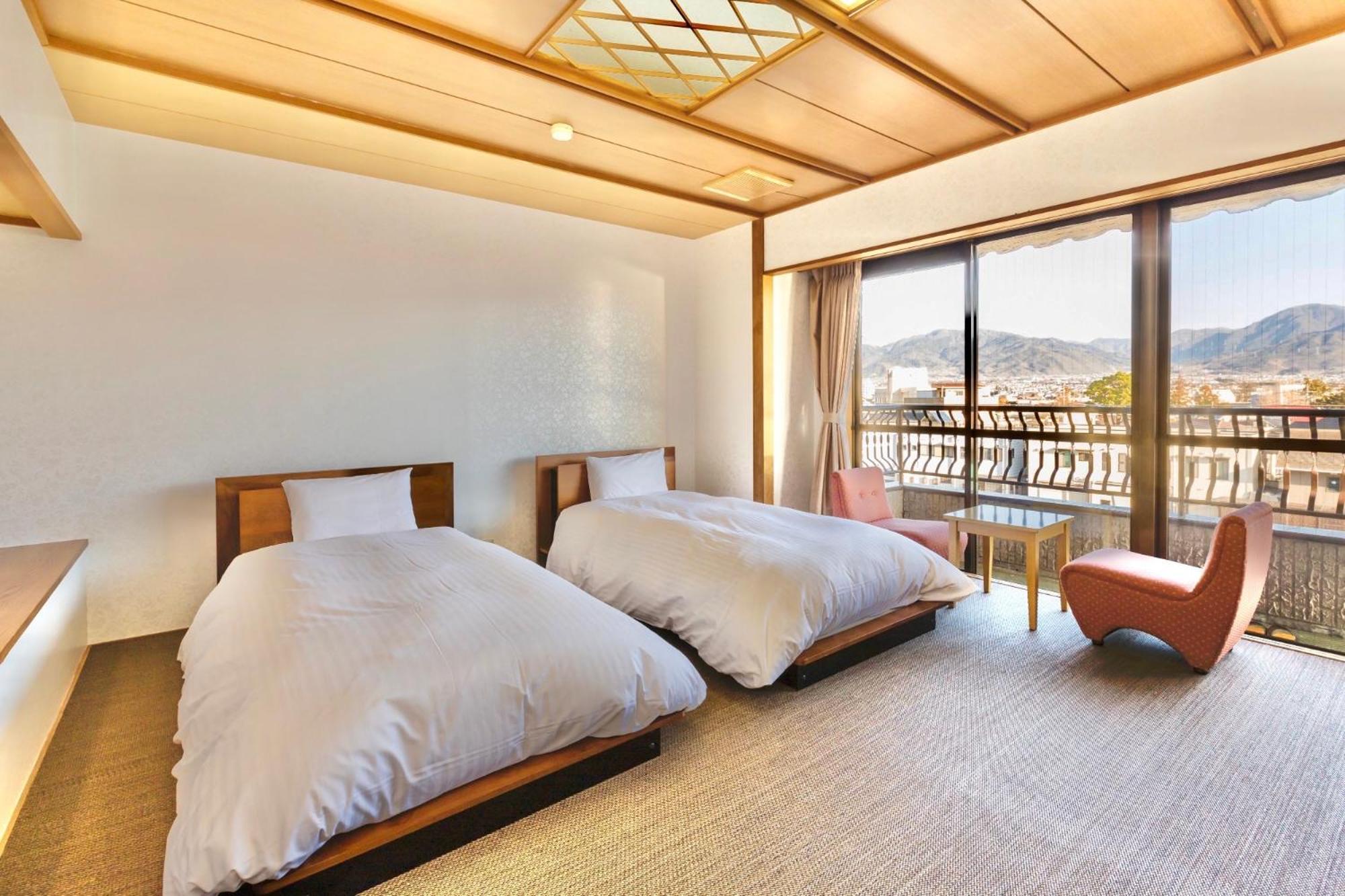 Japanese Onsen Ryokan Kohakuen Fuefuki Extérieur photo
